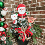 Big Head Reindeer Garden Stake - Lizzy G's Fine Gifts