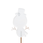 Big Head Snowman Garden Stake - Lizzy G's Fine Gifts