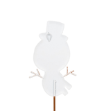 Big Head Snowman Garden Stake - Lizzy G's Fine Gifts