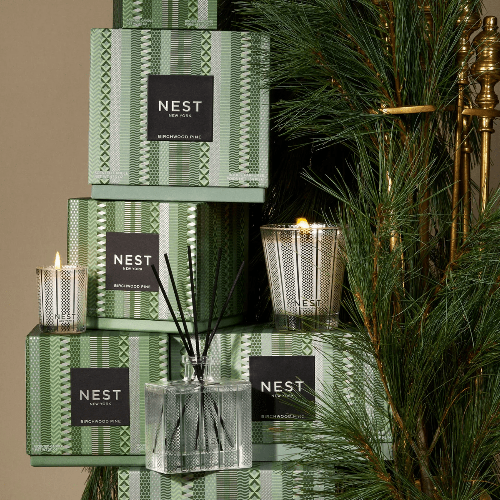 Birchwood Pine Reed Diffuser - Lizzy G's Fine Gifts