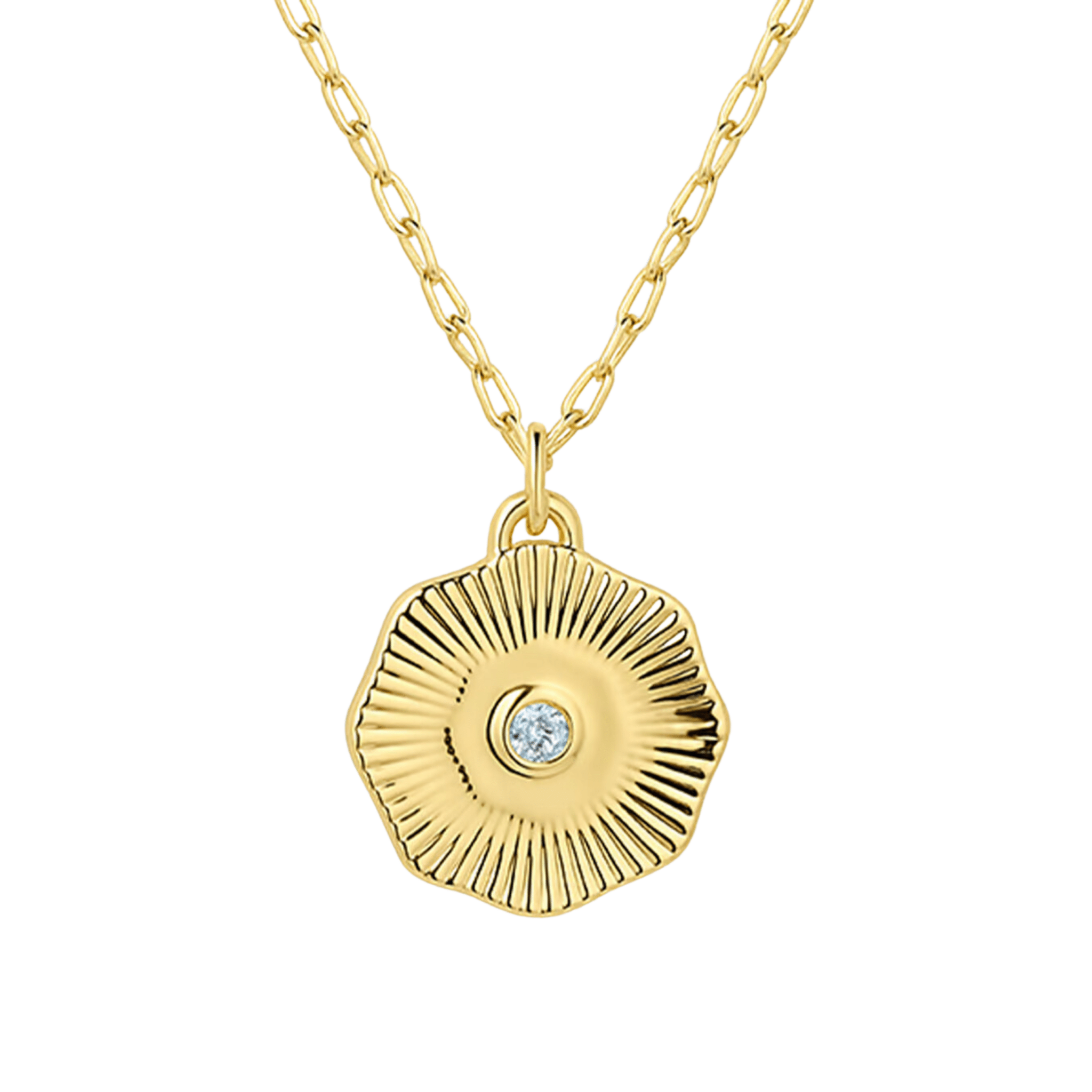 Birthstone Coin Necklace (Multiple Styles Available) - Lizzy G's Fine Gifts
