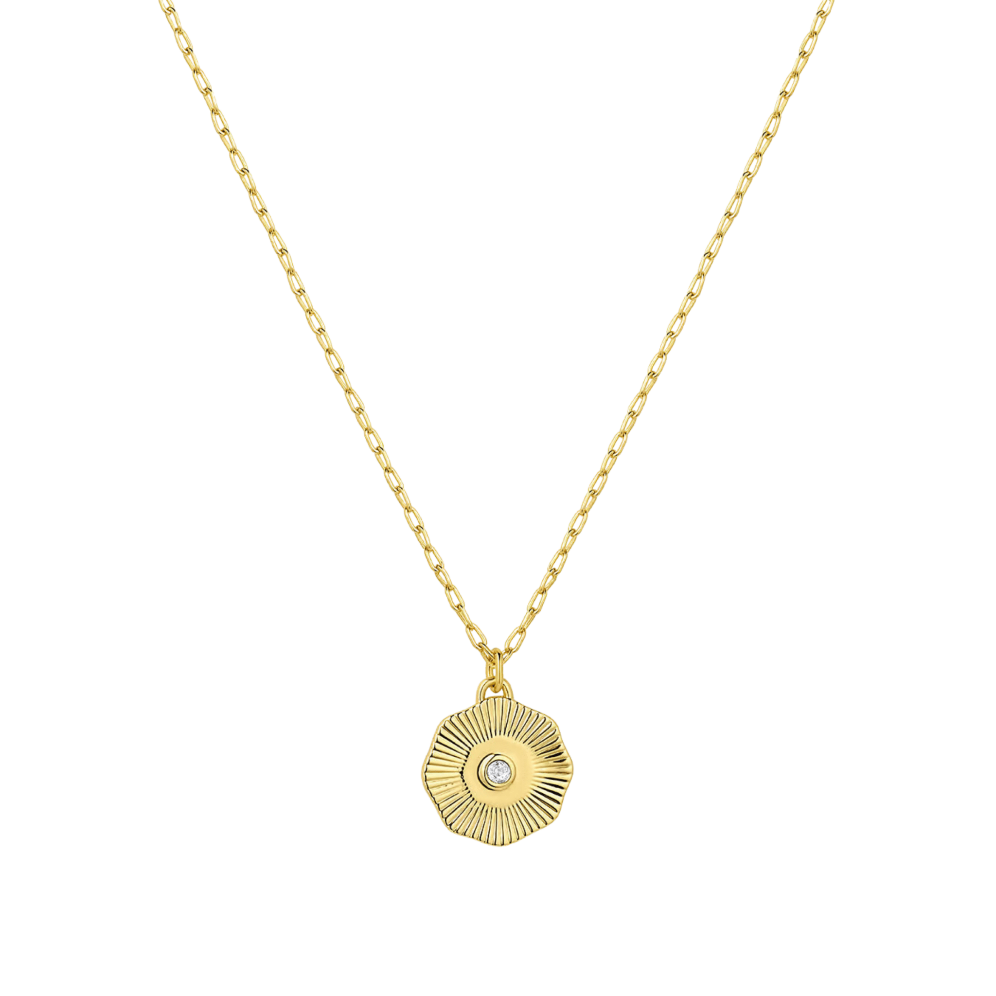 Birthstone Coin Necklace (Multiple Styles Available) - Lizzy G's Fine Gifts