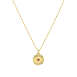 Birthstone Coin Necklace (Multiple Styles Available) - Lizzy G's Fine Gifts