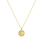 Birthstone Coin Necklace (Multiple Styles Available) - Lizzy G's Fine Gifts