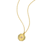 Birthstone Coin Necklace (Multiple Styles Available) - Lizzy G's Fine Gifts