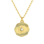 Birthstone Coin Necklace (Multiple Styles Available) - Lizzy G's Fine Gifts
