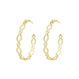 Bloom Hoop Earrings - Lizzy G's Fine Gifts