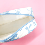 Blue Bow Travel Bag - Lizzy G's Fine Gifts