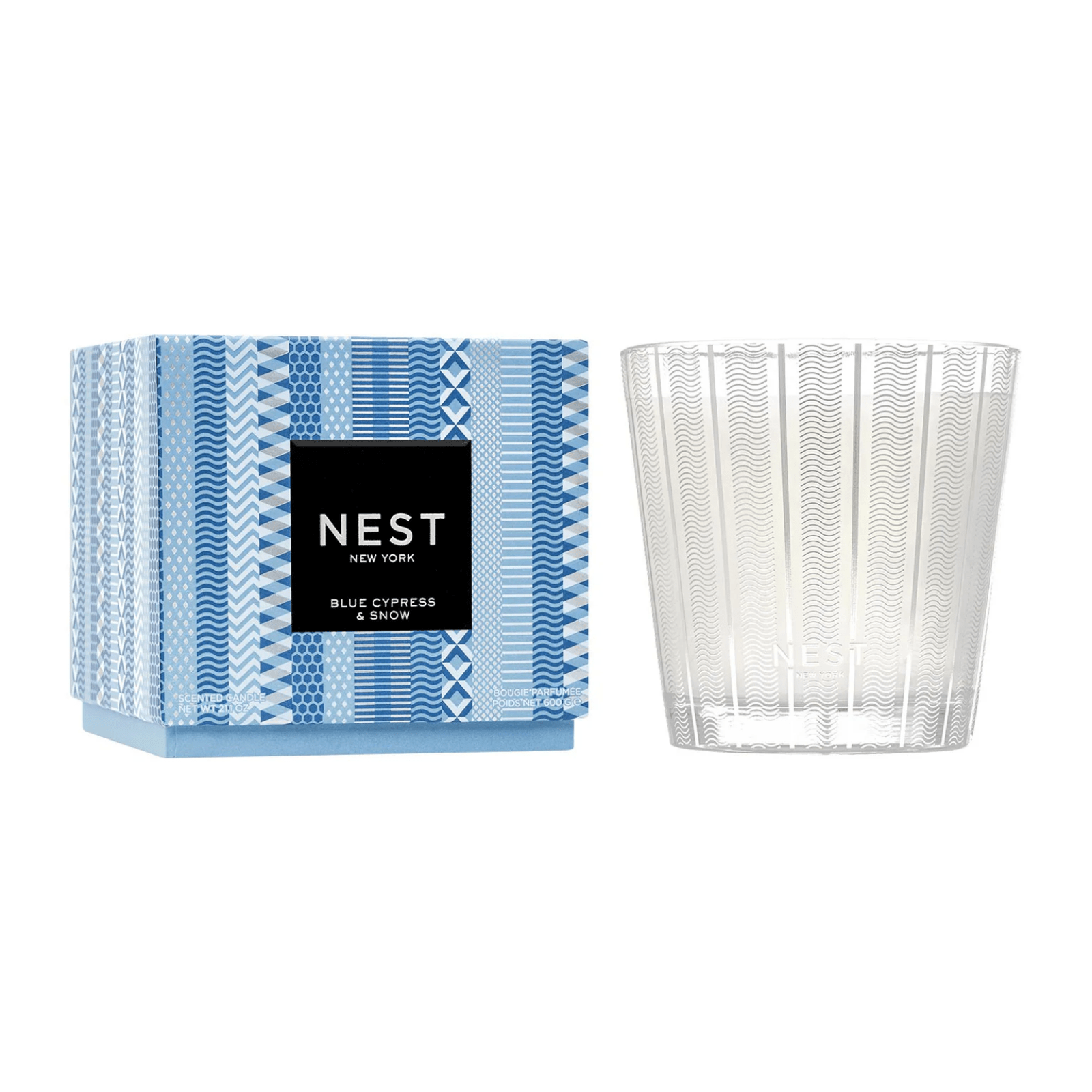 Blue Cypress 3 - Wick - Lizzy G's Fine Gifts