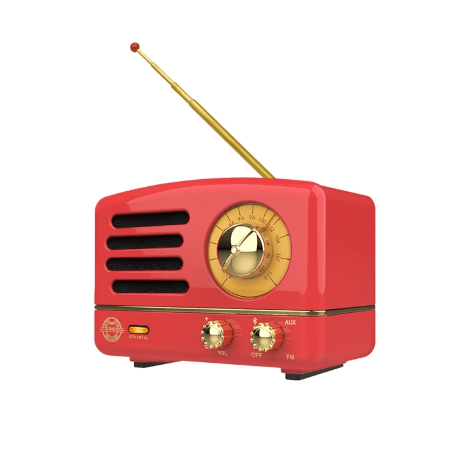 Bluetooth Radio - Red - Lizzy G's Fine Gifts