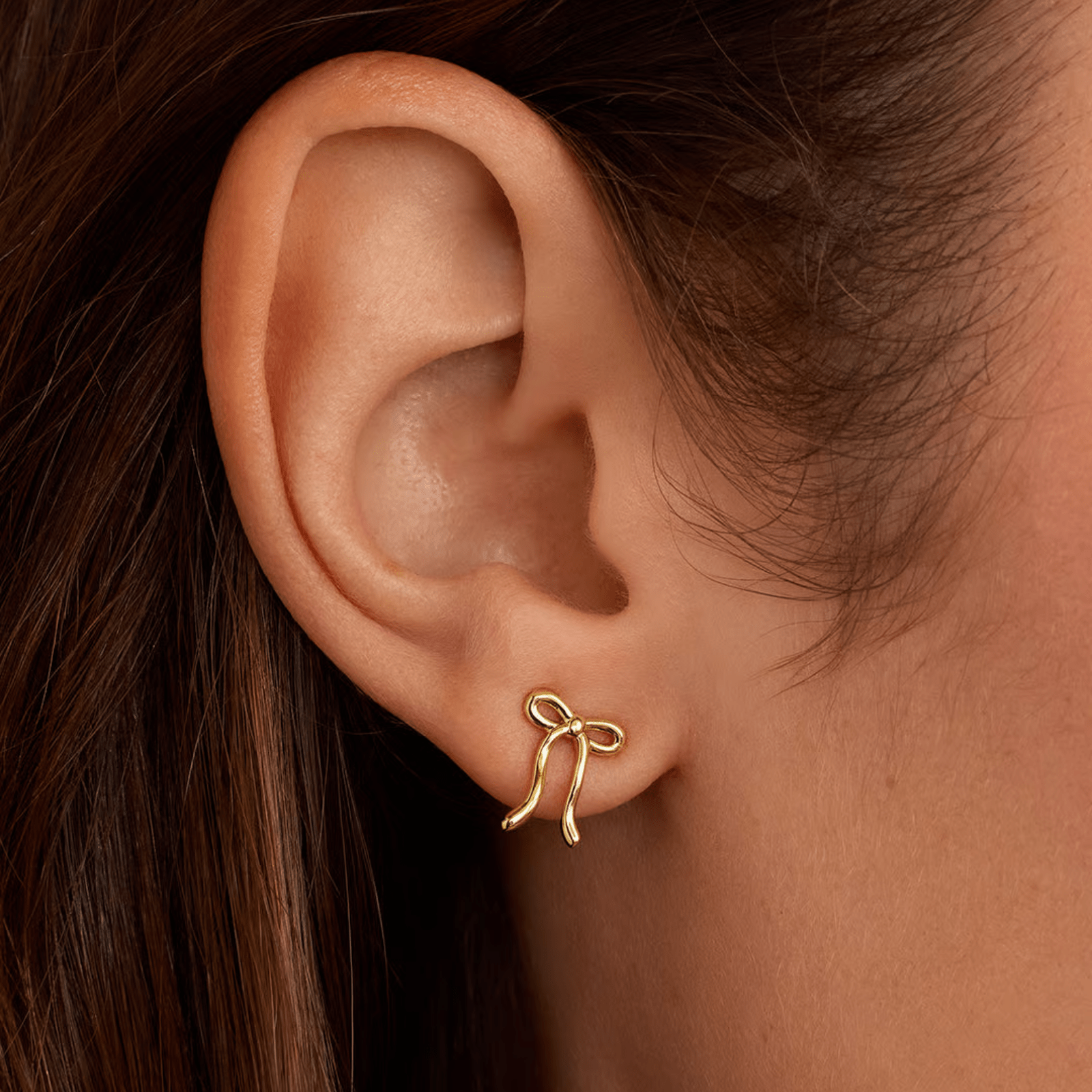 Bow Stud Earrings - Lizzy G's Fine Gifts