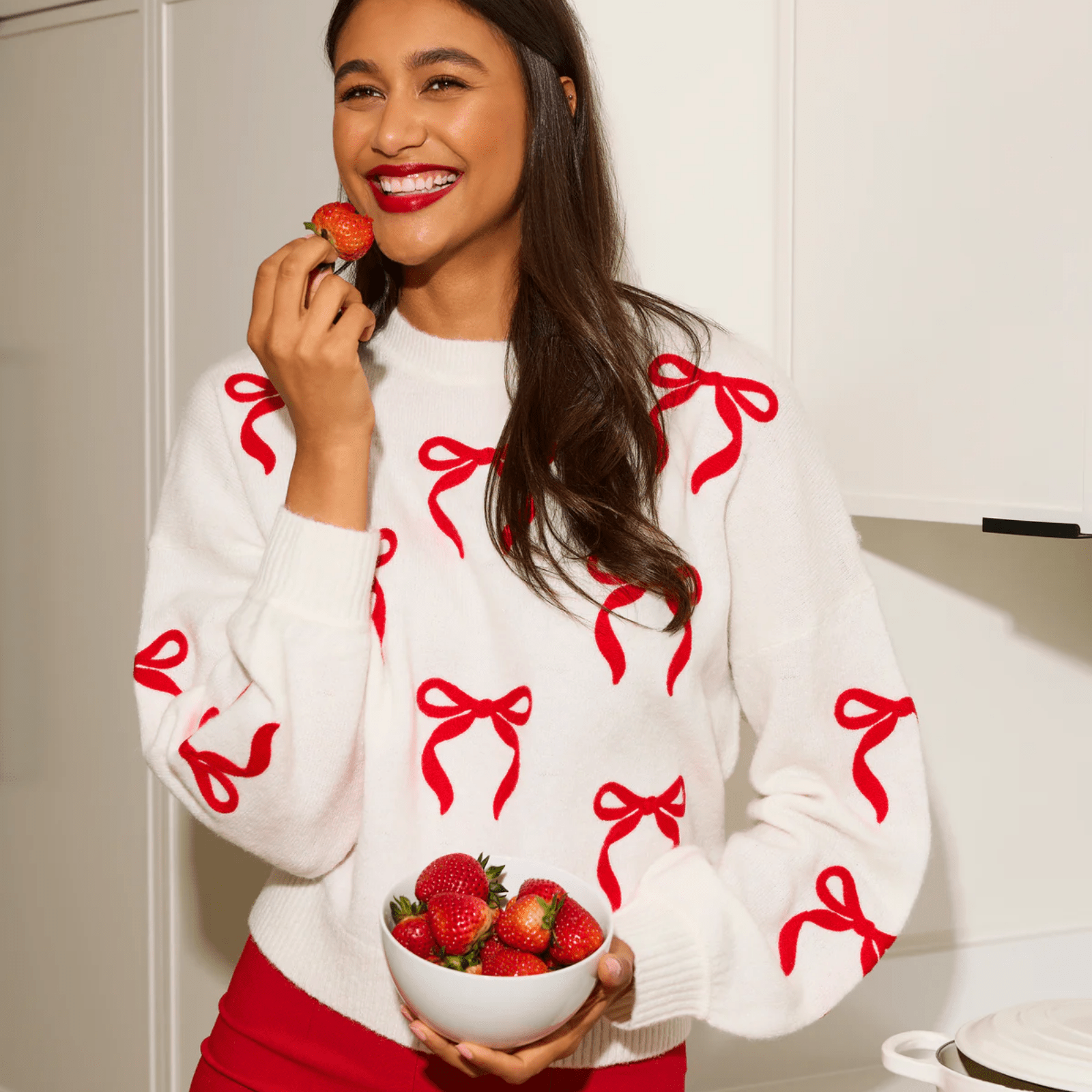 Bow Sweater - Lizzy G's Fine Gifts