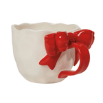 Bowtique Sculpted Mug - Lizzy G's Fine Gifts