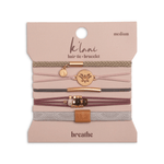 Bracelet Hair Tie - Breathe - Lizzy G's Fine Gifts