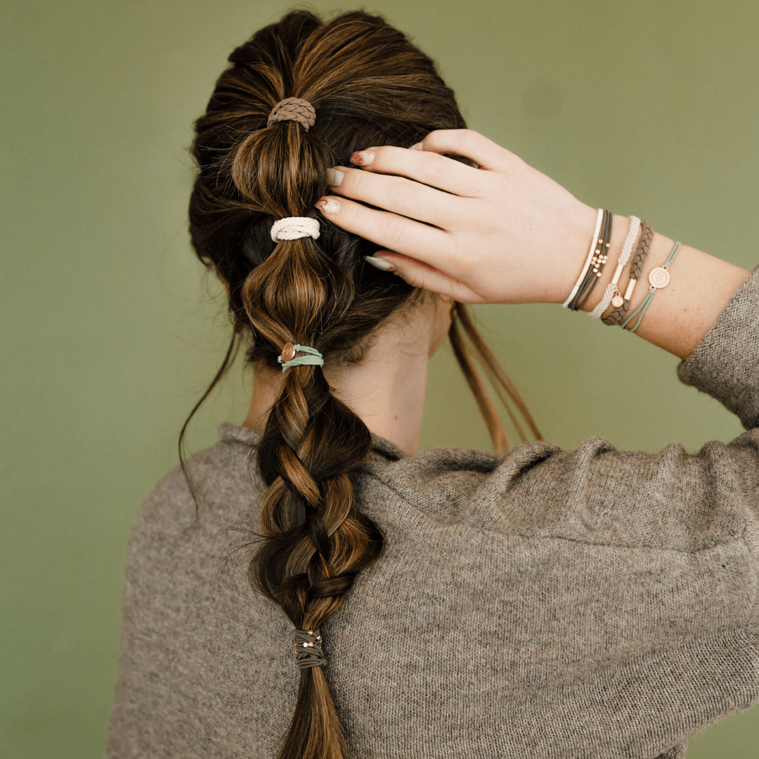 Bracelet Hair Tie - Climb - Lizzy G's Fine Gifts