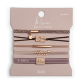 Bracelet Hair Tie - Faith - Lizzy G's Fine Gifts
