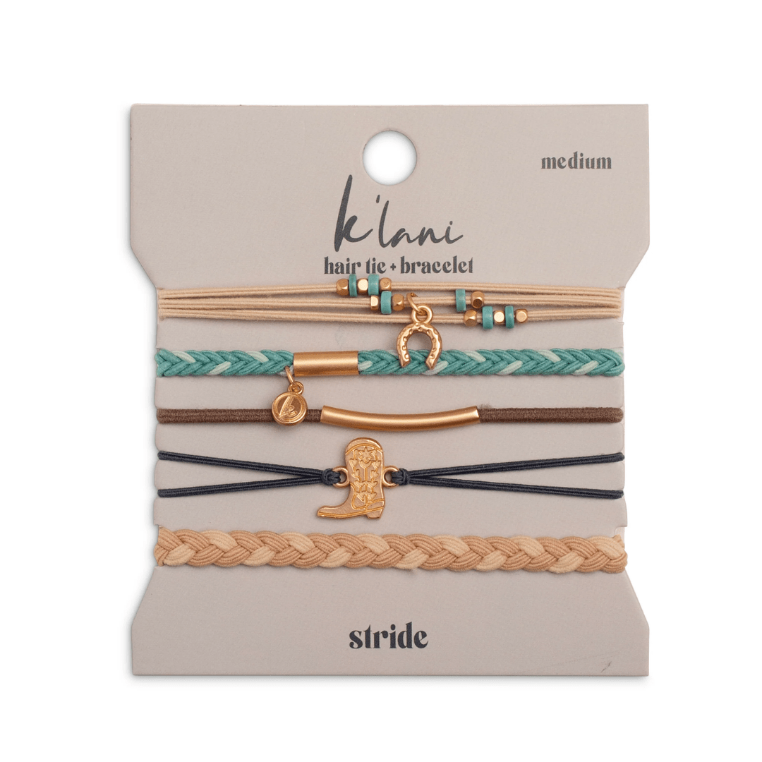 Bracelet Hair Ties - Stride - Lizzy G's Fine Gifts