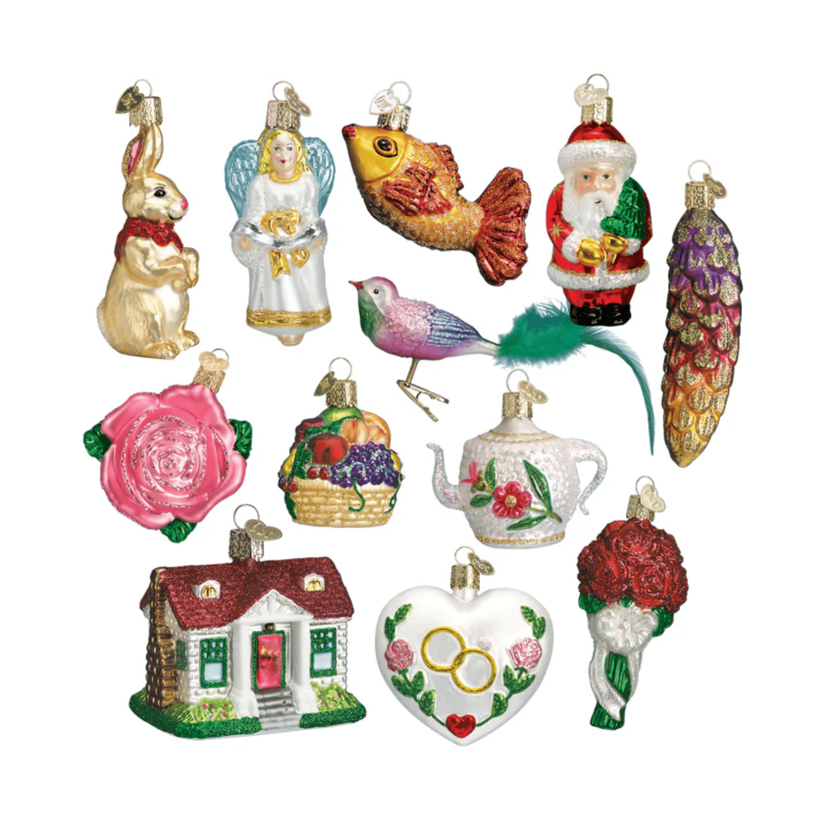 Bride's Collection Christmas Ornament Gift Set - Lizzy G's Fine Gifts