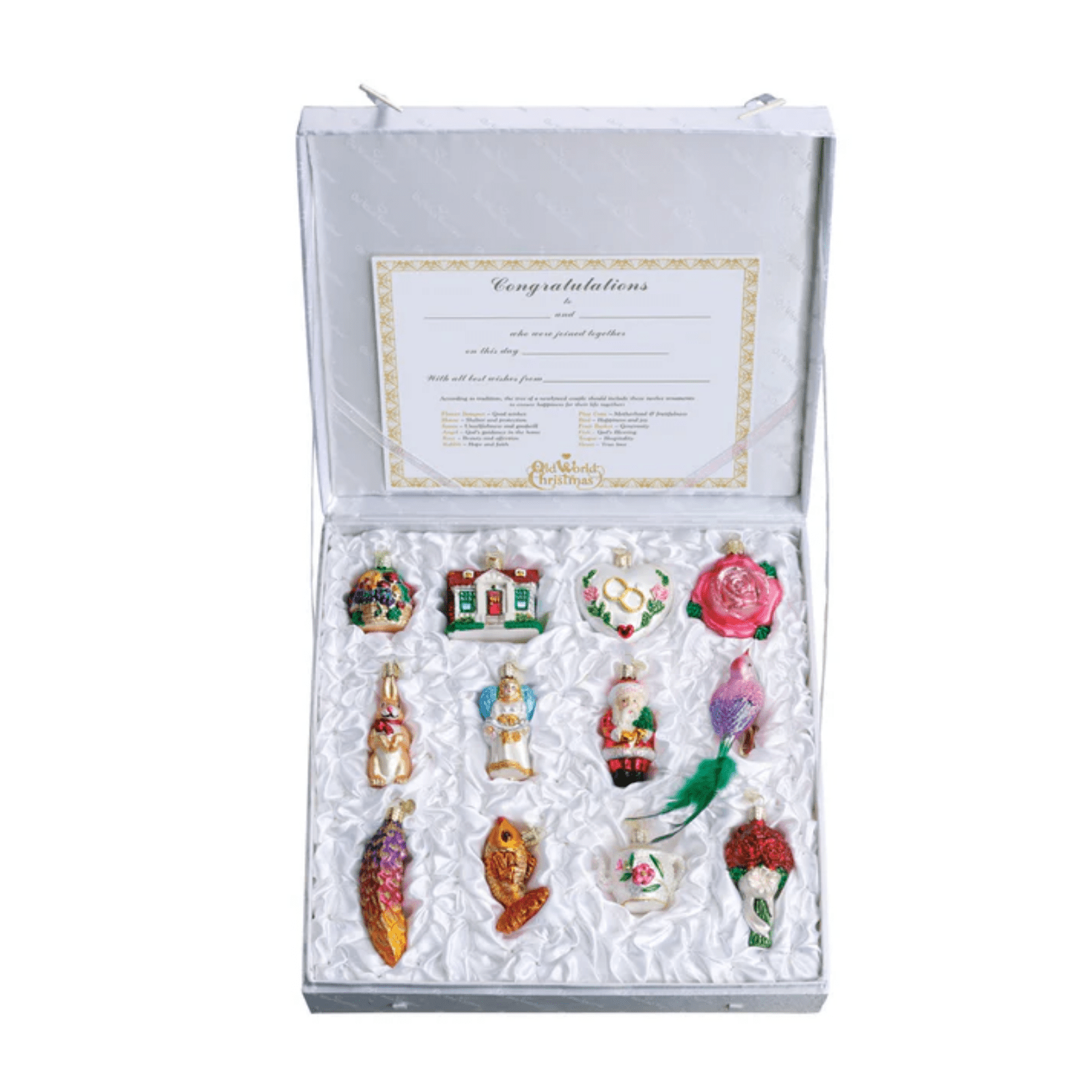 Bride's Collection Christmas Ornament Gift Set - Lizzy G's Fine Gifts