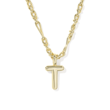 Bubble Letter Pendant Necklace - Lizzy G's Fine Gifts
