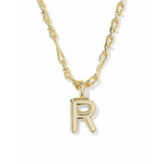 Bubble Letter Pendant Necklace - Lizzy G's Fine Gifts