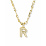 Bubble Letter Pendant Necklace - Lizzy G's Fine Gifts