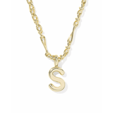 Bubble Letter Pendant Necklace - Lizzy G's Fine Gifts