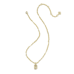 Bubble Letter Pendant Necklace - Lizzy G's Fine Gifts