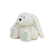 Bunny with Gingham Ears Warmies Microwavable Plush - Lizzy G's Fine Gifts