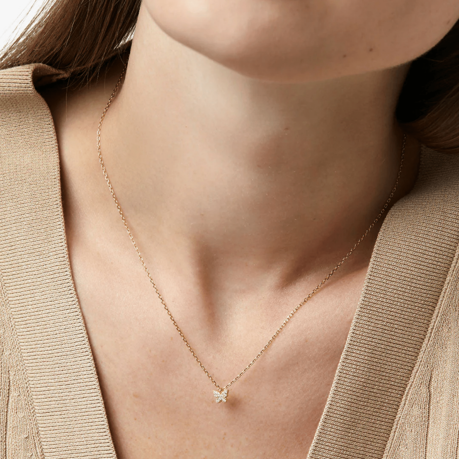 Butterfly Necklace - Lizzy G's Fine Gifts