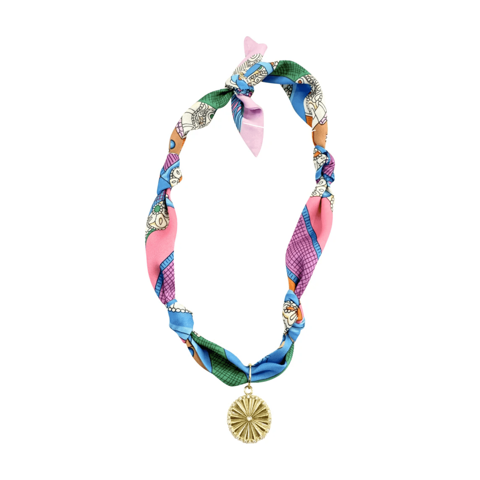 Cabo Scarf Necklace - Lizzy G's Fine Gifts