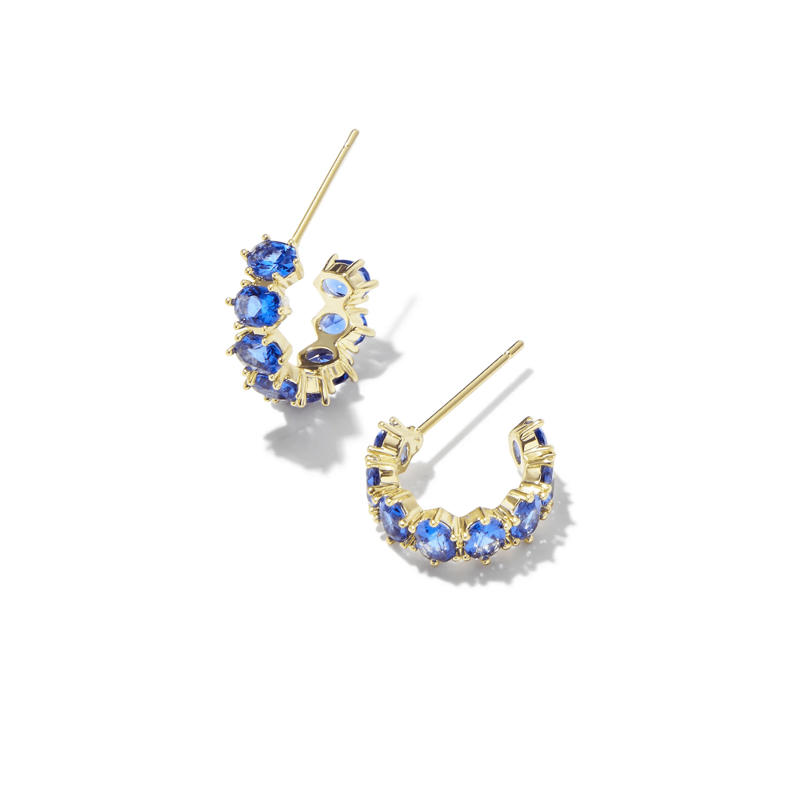 Cailin Crystal Birthstone Huggie Earrings - Lizzy G's Fine Gifts