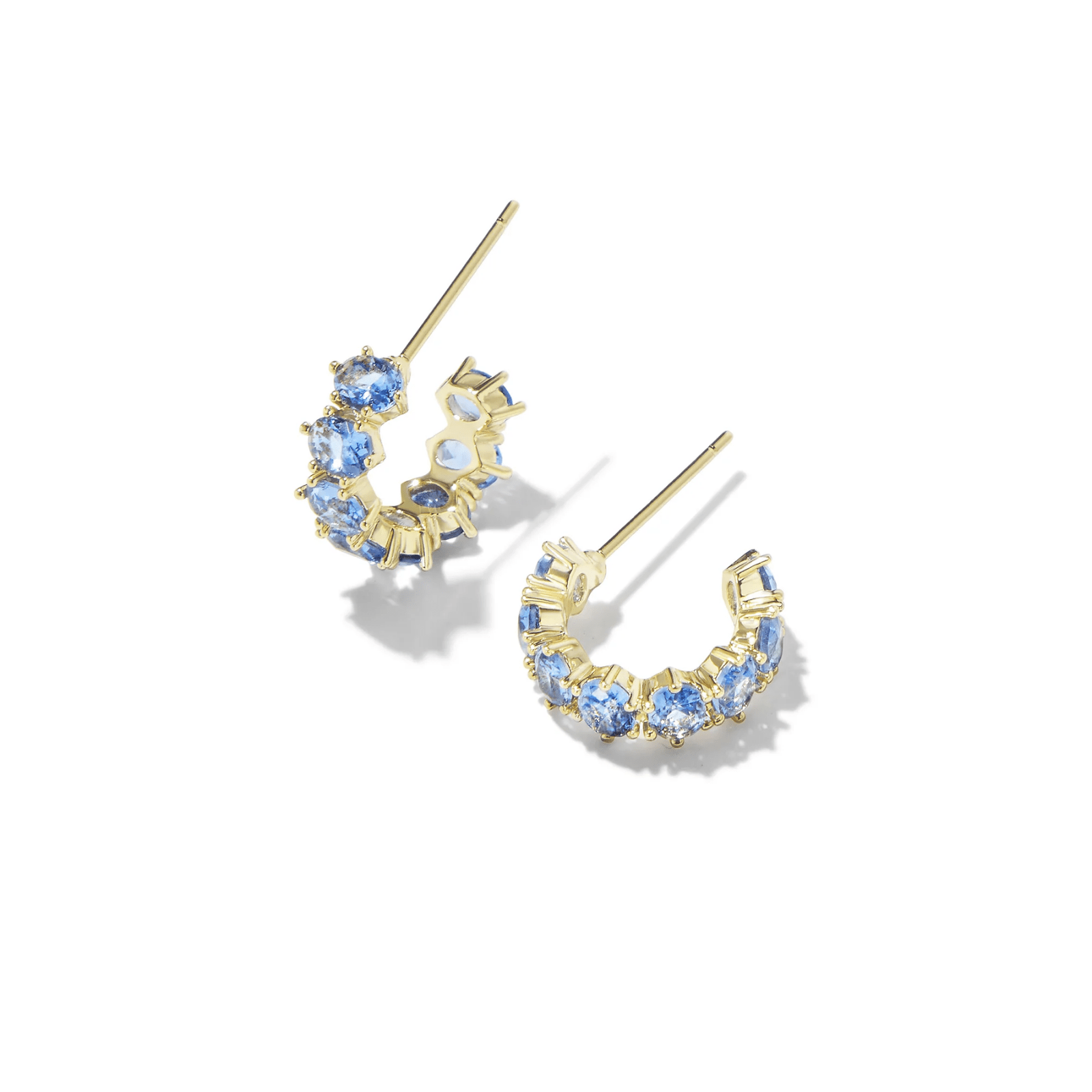 Cailin Crystal Birthstone Huggie Earrings - Lizzy G's Fine Gifts