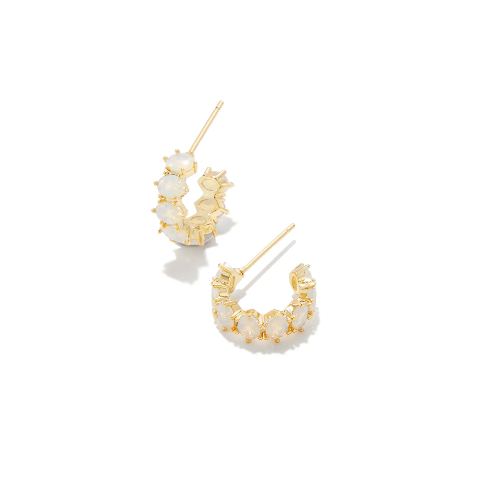 Cailin Crystal Birthstone Huggie Earrings - Lizzy G's Fine Gifts