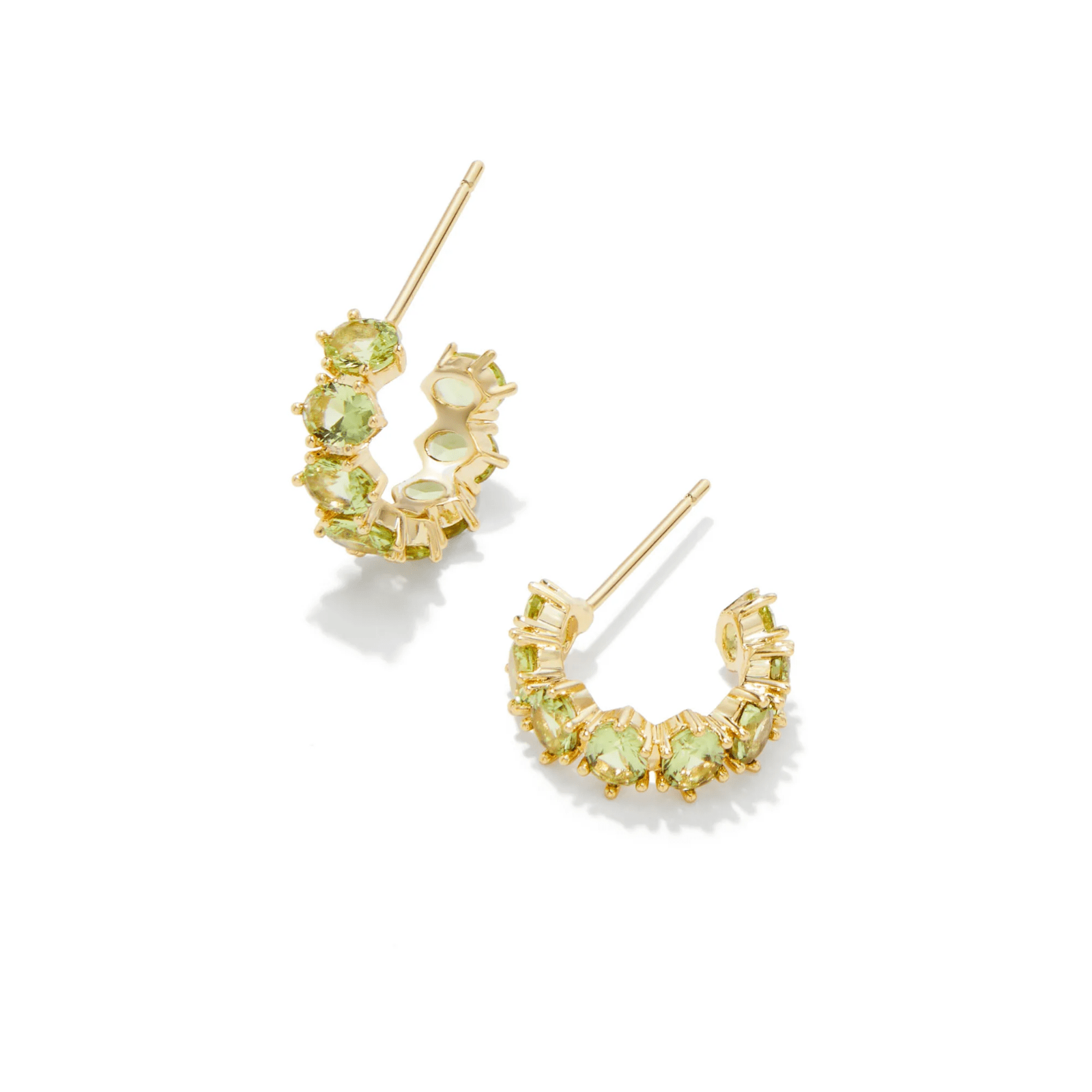Cailin Crystal Birthstone Huggie Earrings - Lizzy G's Fine Gifts
