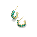 Cailin Crystal Birthstone Huggie Earrings - Lizzy G's Fine Gifts