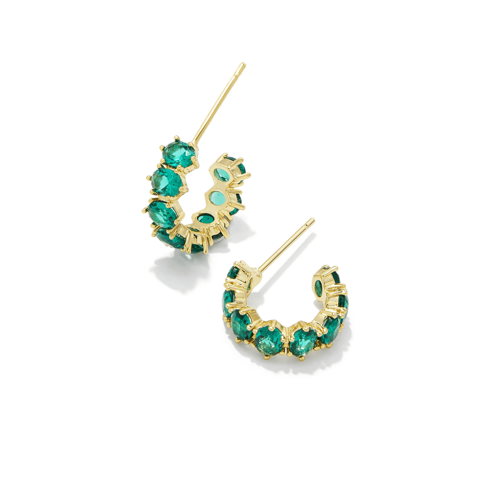 Cailin Crystal Birthstone Huggie Earrings - Lizzy G's Fine Gifts