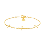 Calvary Cross Bracelet - Lizzy G's Fine Gifts