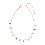 Camila Strand Necklace - Red White Blue - Lizzy G's Fine Gifts