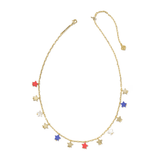Camila Strand Necklace - Red White Blue - Lizzy G's Fine Gifts
