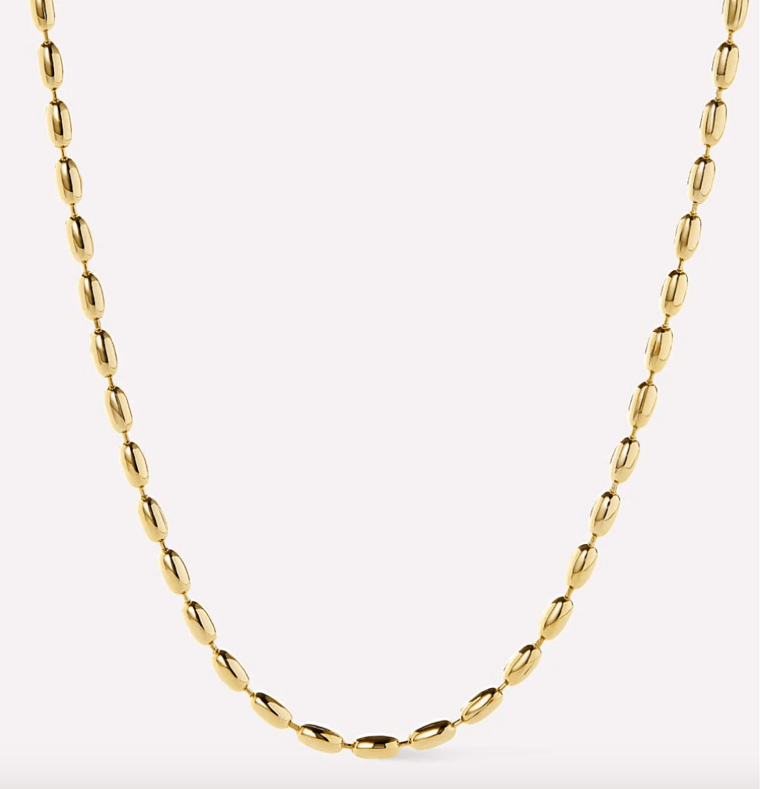 Capri Ball Chain Necklace - Lizzy G's Fine Gifts