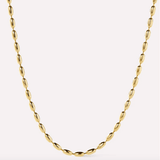 Capri Ball Chain Necklace - Lizzy G's Fine Gifts