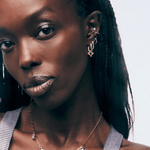 Cassia Flower Hoop Earrings - Lizzy G's Fine Gifts