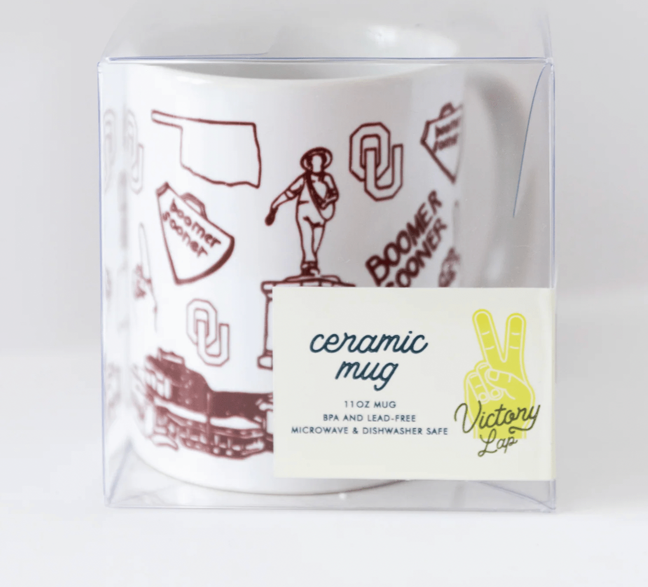 Ceramic Mug 11oz - OU - Lizzy G's Fine Gifts