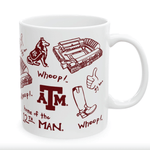 Ceramic Mug 11oz - Texas A&M - Lizzy G's Fine Gifts