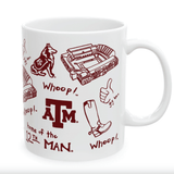 Ceramic Mug 11oz - Texas A&M - Lizzy G's Fine Gifts