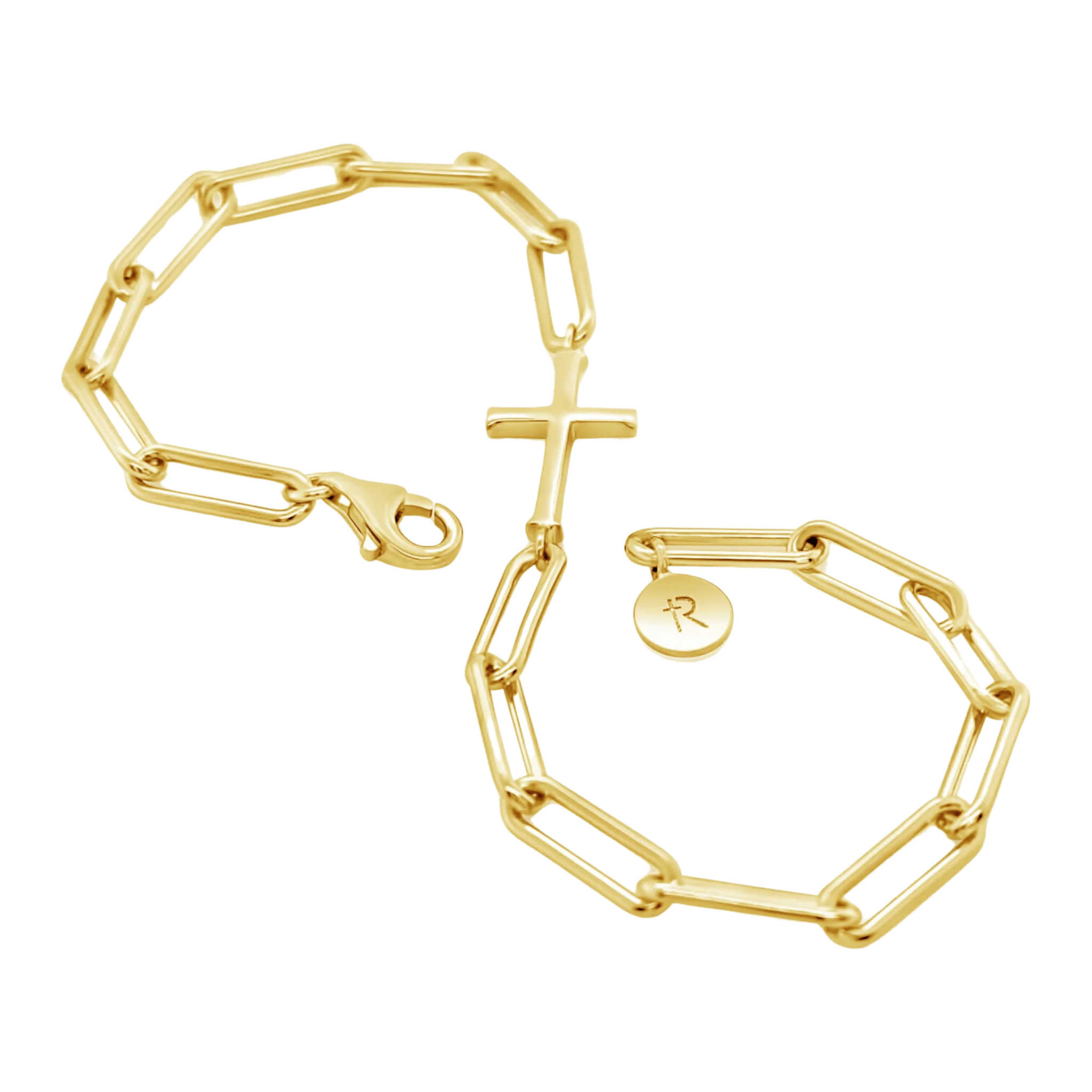 Chain Breaker Cross Bracelet - Lizzy G's Fine Gifts