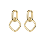 Charlie Drop Hoop Earrings - Lizzy G's Fine Gifts