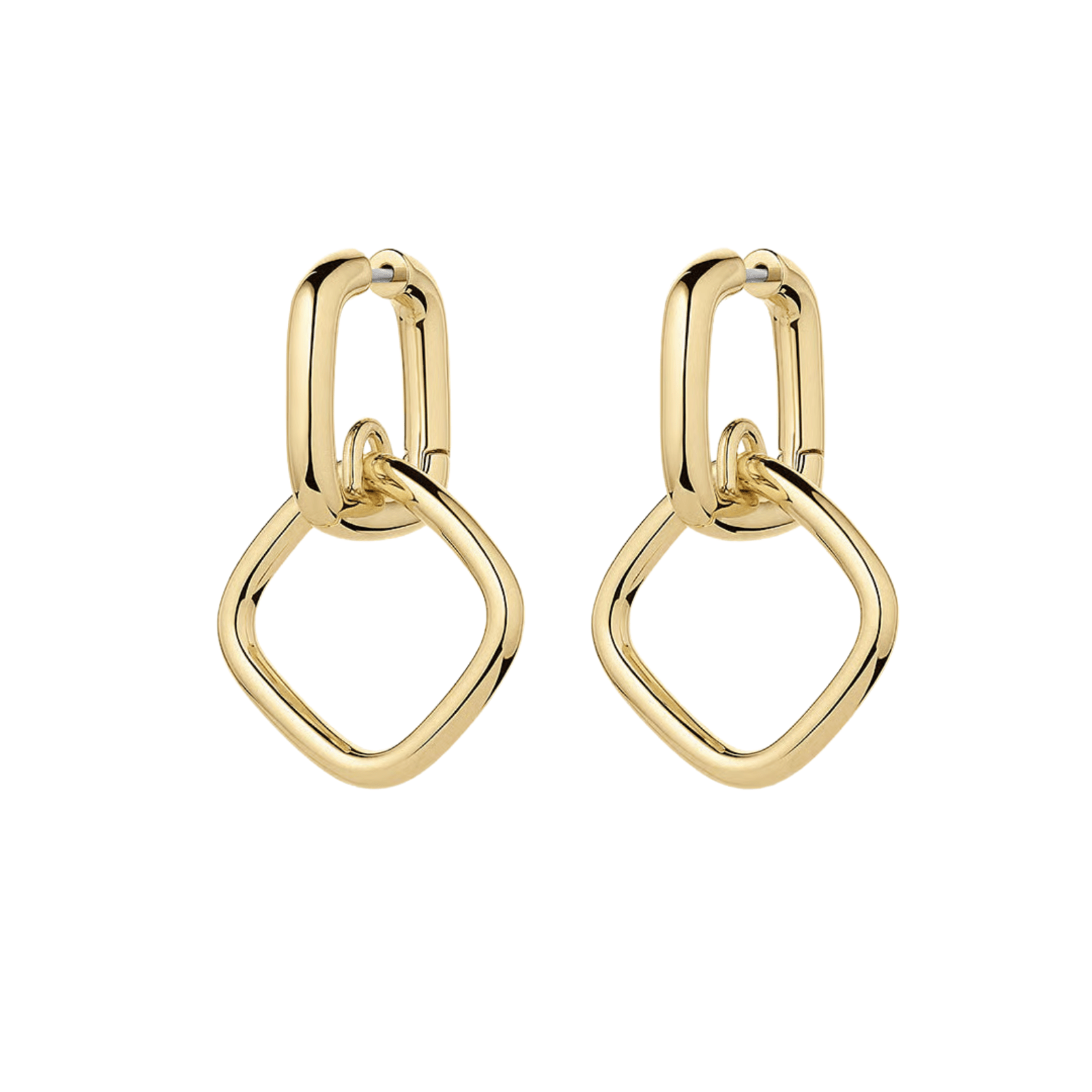Charlie Drop Hoop Earrings - Lizzy G's Fine Gifts