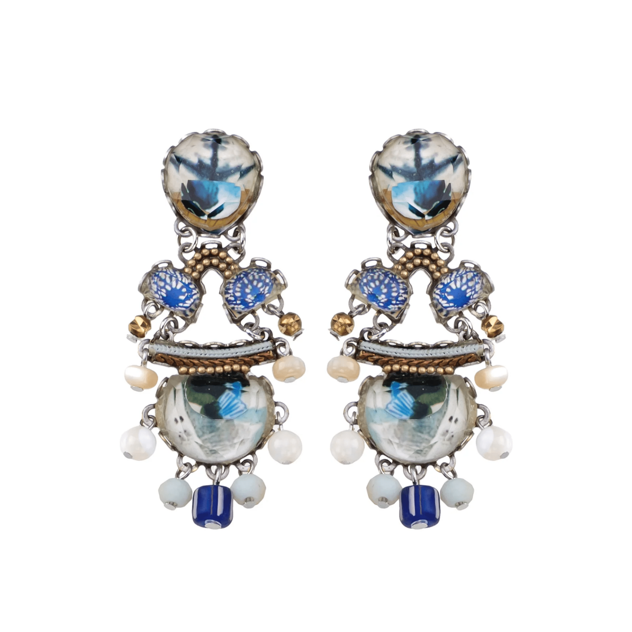Chic Fresh Waters Earrings - Lizzy G's Fine Gifts